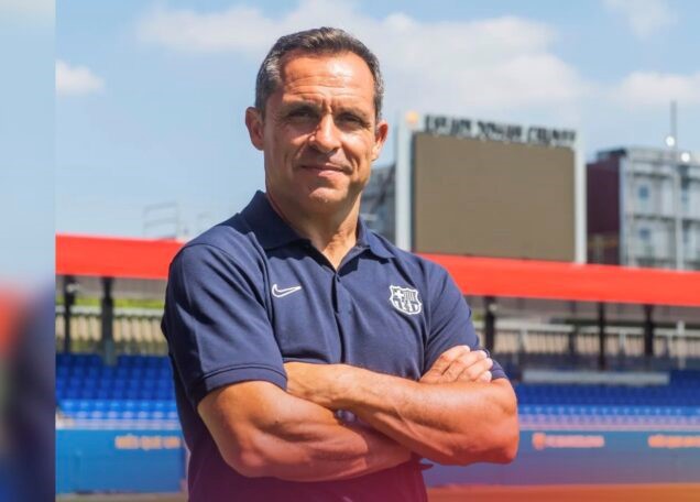 Barcelona appoint Sergi Barjuan as interim coach