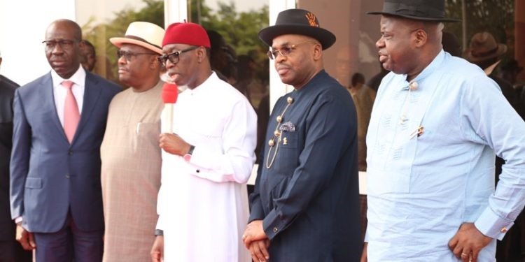 South-South governors, region demand 50% oil derivation, special status for Cross River