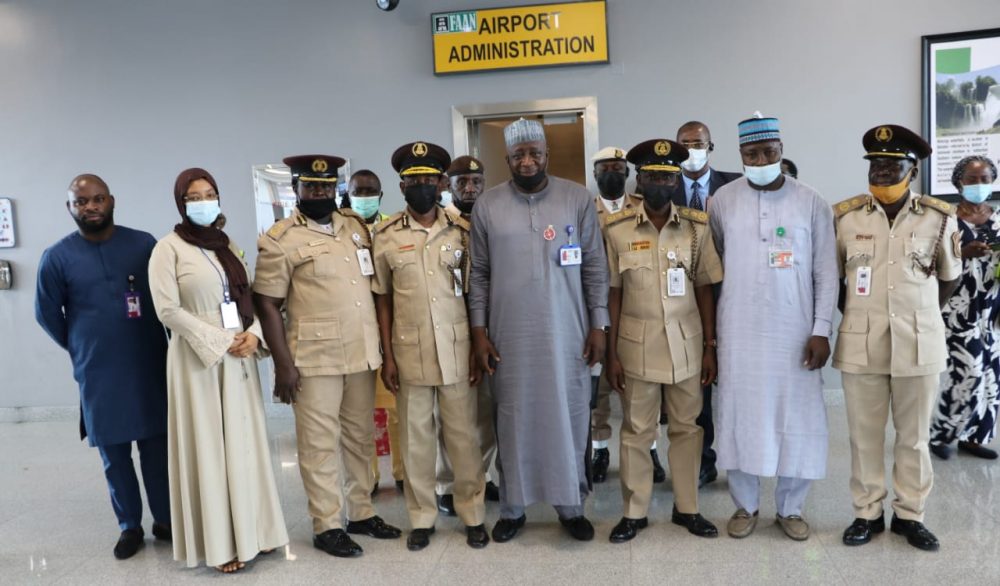 Acting Immigration Comptroller visits Abuja, Lagos airports