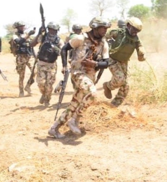 Nigerian soldiers eliminate 15 bandits, arrest 48 others