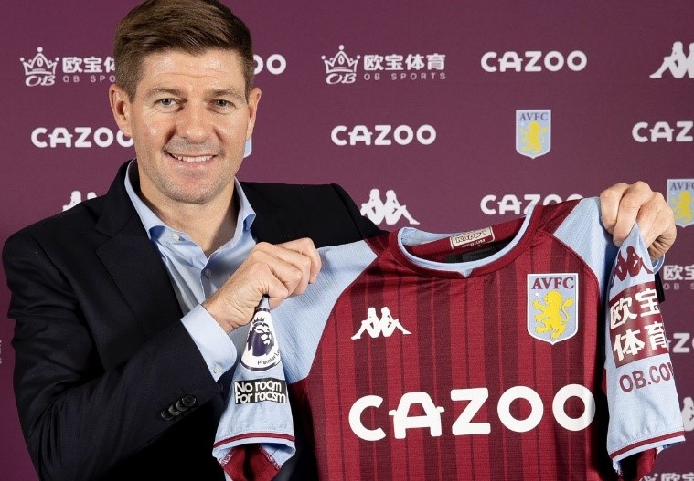 Aston Villa announce Steven Gerrard as new manager