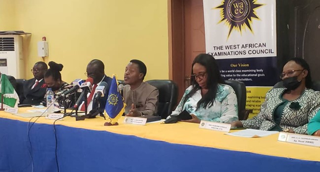 WAEC releases 2021 results, records 81.7% success rate