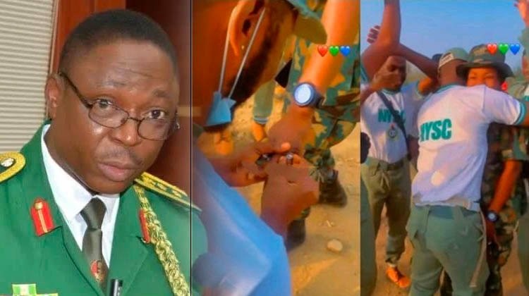 Camp romance: Female soldier, corper met three years before NYSC camp – Family