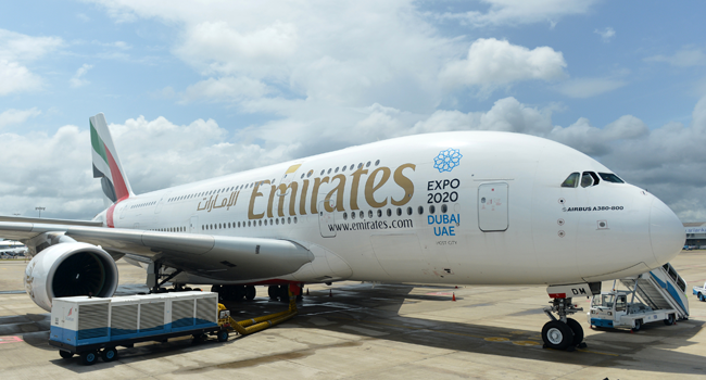 Emirates suspends flights to Nigeria Dec 13