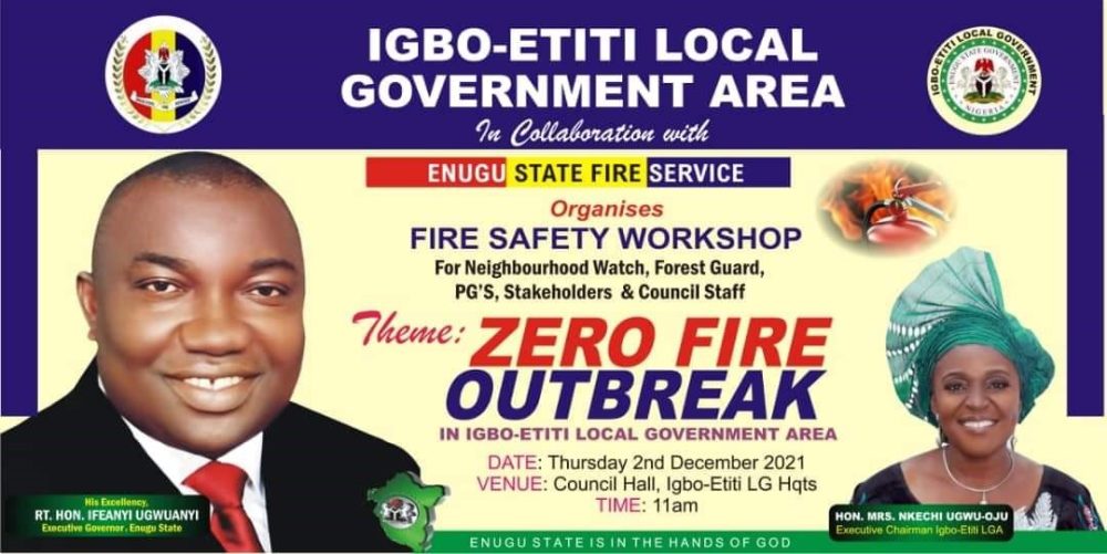 Enugu fire service moves against unauthorized location of LPG/cooking gas plants