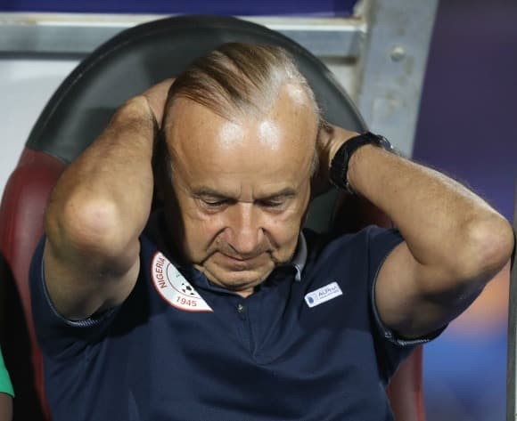 NFF sacks Gernot Rohr, appoints Eguavoen as interim Super Eagles coach