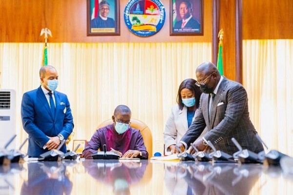 Okowa signs N479bn Appropriation Bill
