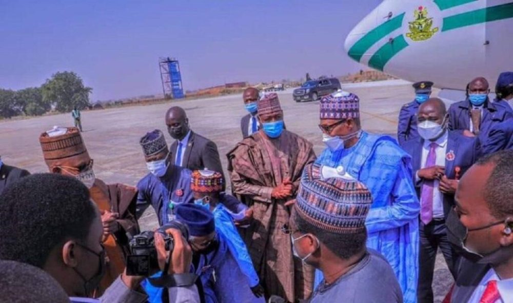 Shehu of Borno claims improved security situation under Buhari