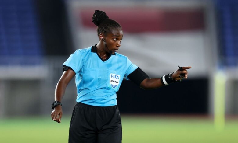 AFCON 2021: Mukansanga makes history, leads all-female referees