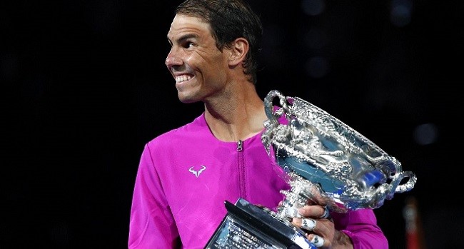 Federer, Djokovic congratulate Nadal on Grand Slam record