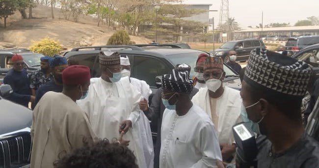 PDP Chairman, Mimiko, Obi, others in closed-door meeting with Obasanjo