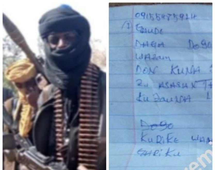 Terrorists write Zamfara communities to pay levies to avert attacks