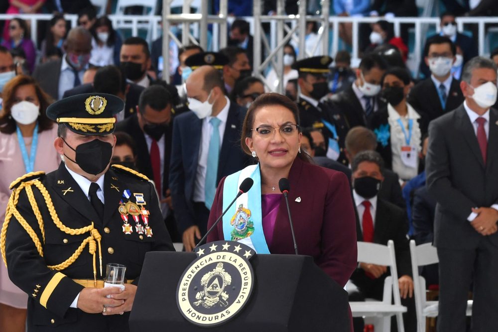 Xiomara Castro becomes first woman president of Honduras
