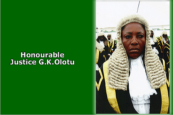 Appeal Court voids sack of Justice Olotu