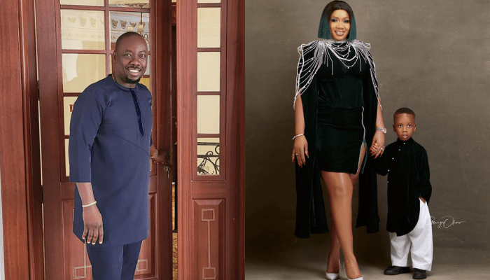 Obi Cubana celebrates wife, son on birthdays
