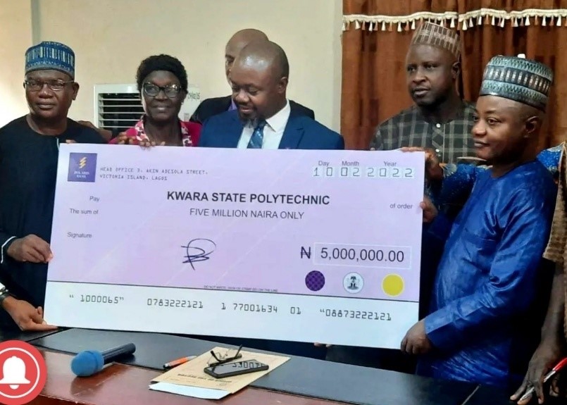 Polaris Bank donates towards construction of distance learning centre in Kwara Polytechnic