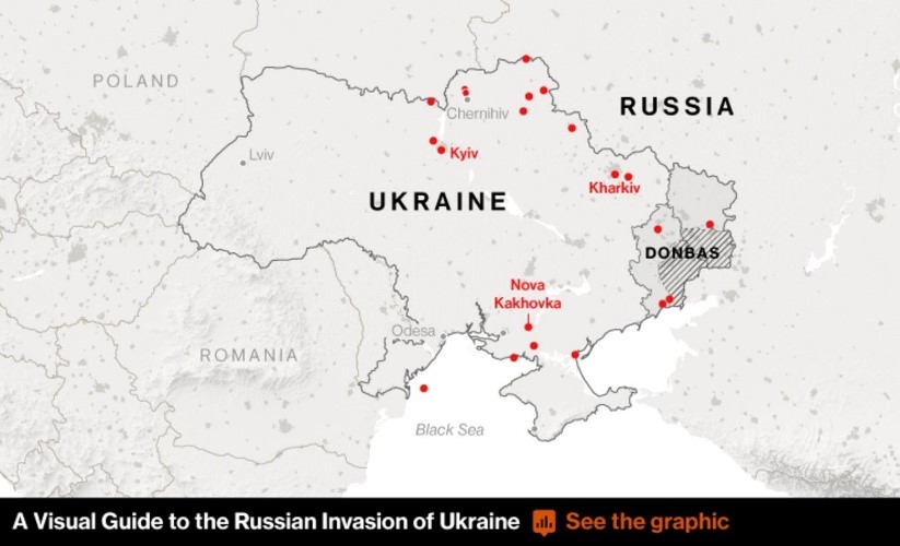 137 soldiers die as Russia invades Ukraine