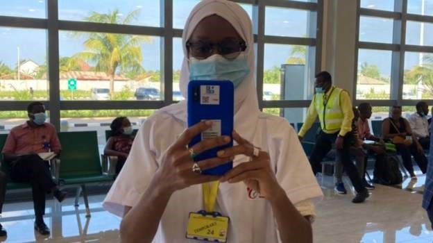 Zanzibar airport launches swab-free COVID test scan