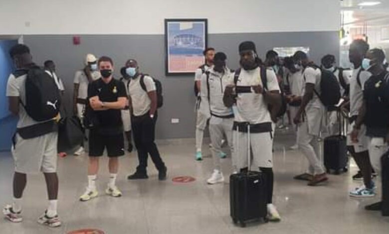 World Cup play-off: Black Stars arrive Abuja for clash with Super Eagles