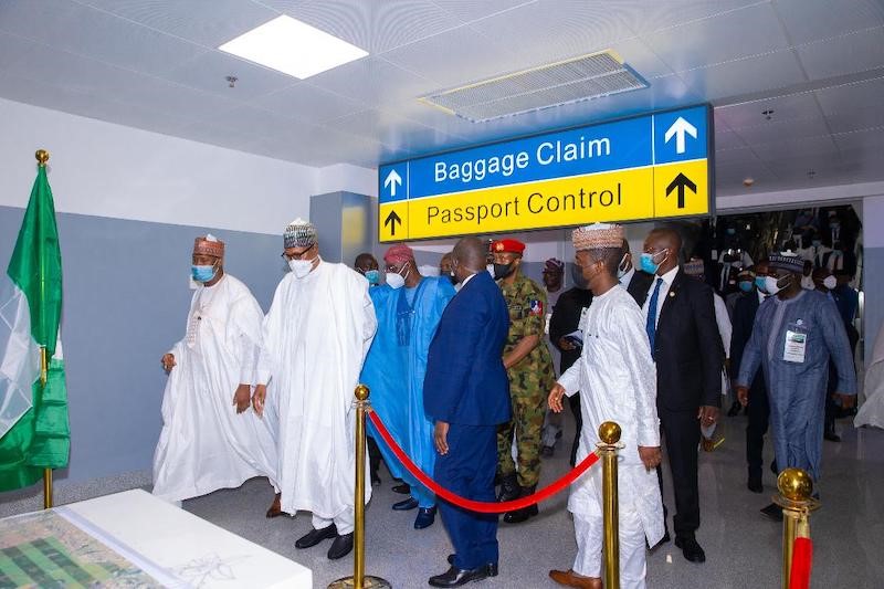 Pres. Buhari commissions new terminal at Lagos Airport