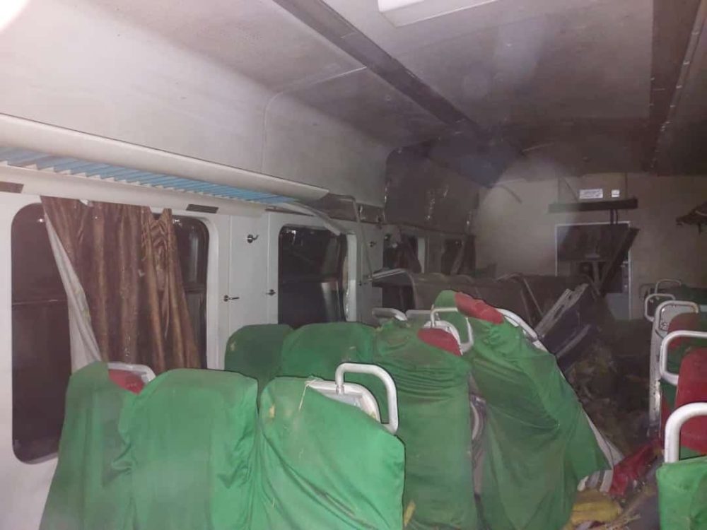 Terrorists bomb Abuja-Kaduna rail track, kill two train passengers, abduct survivors