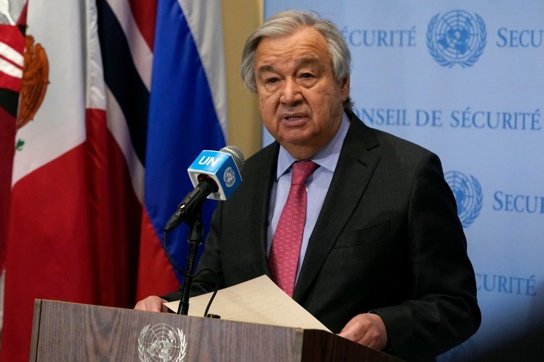 UN Chief tells Russia to end Ukraine war