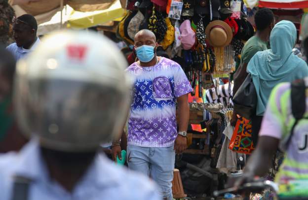 Ghana ends face mask mandate