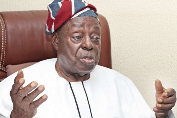 Afe Babalola recommends interim govt takeover after Buhari