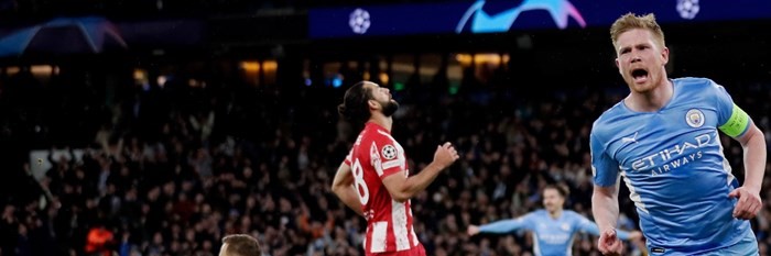 Champions League: Man City grab narrow lead for Atletico return