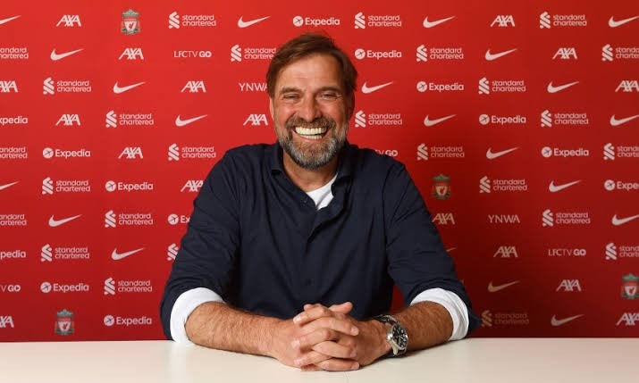 Klopp signs new Liverpool contract until 2026