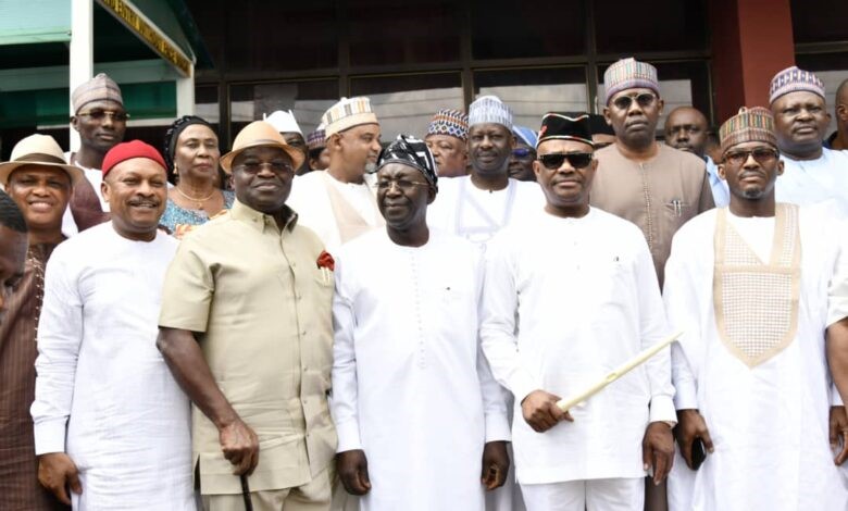 2023: Do not favour any presidential aspirant – Wike advises PDP NWC