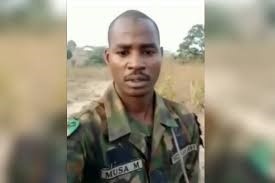 Soldier appealing for help a coward, says Army