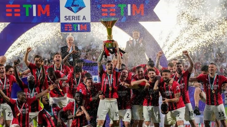 AC Milan wins first Serie A title in 11 years