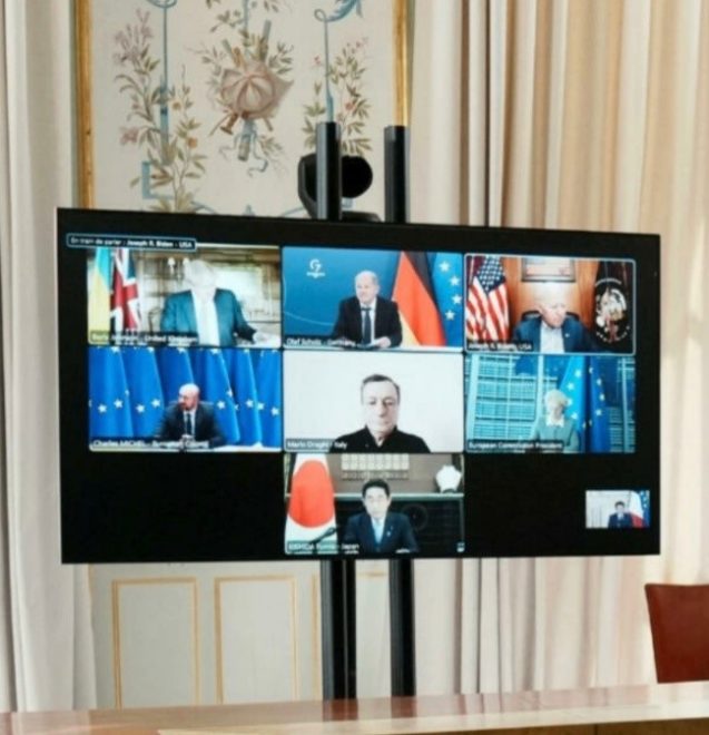 G7 countries pledge to stop Russia oil imports