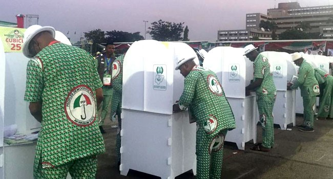 Party delegate shares convention proceeds with community members