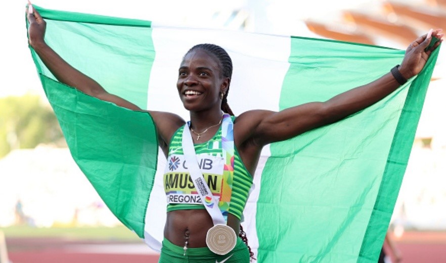 Tobi Amusan wins historic World Athletics Championship gold for Nigeria