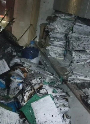 Fire guts documents, furniture, others at National Assembly