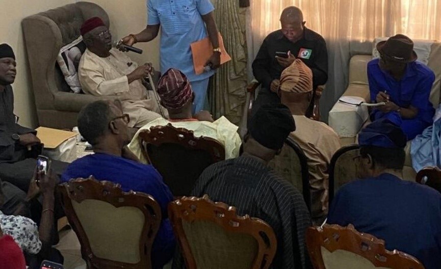 2023: Peter Obi meets Pa Adebanjo, South, Middle Belt leaders