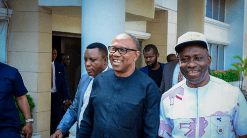Peter Obi visits Soludo