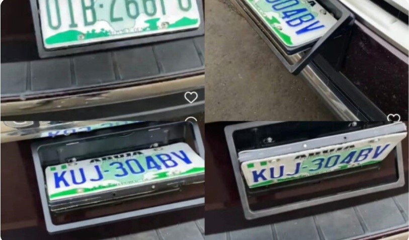 Police to investigate producers of double-sided number plates