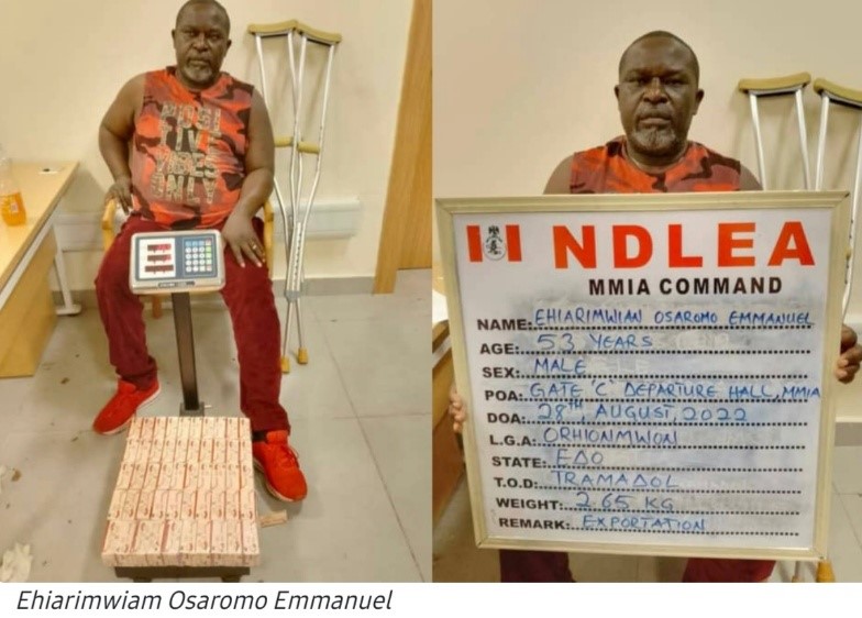 NDLEA flags down Italy-bound drug dealer at Lagos airport