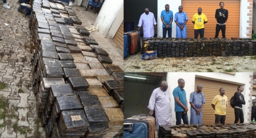 NDLEA busts Lagos warehouse in biggest ever cocaine seizure