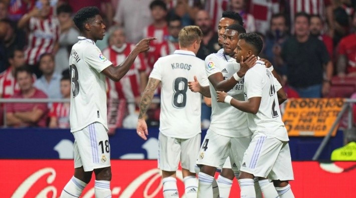Real Madrid sinks Atletico to continue perfect start