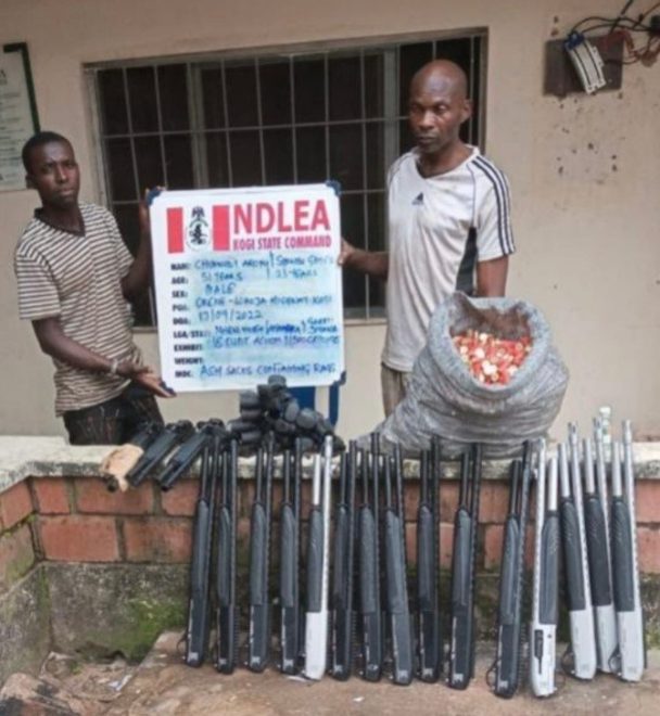 Security operatives intercept 18 pump action rifles en route Kaduna