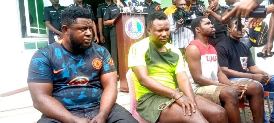 Police parade kidnap kingpin, John Lyon, in Yenagoa