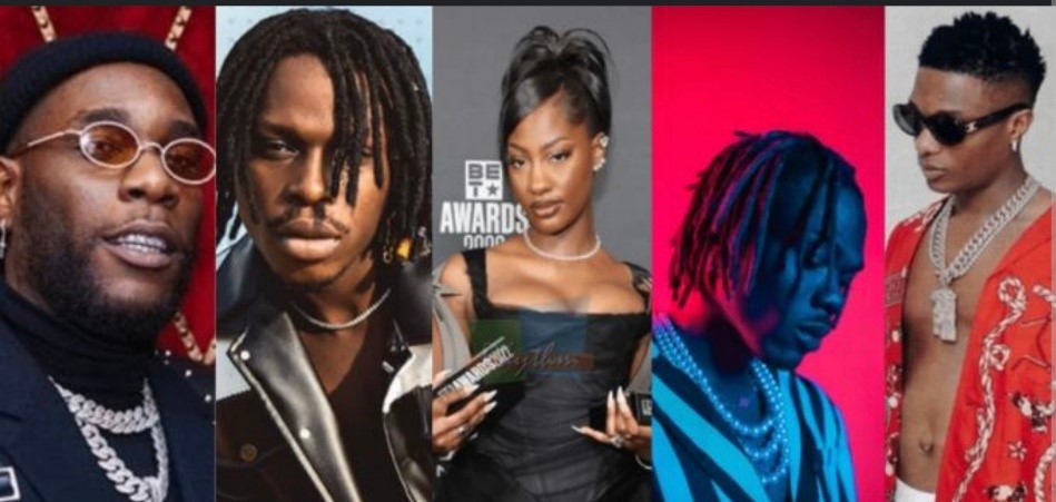 Tems, Burna Boy, Wizkid, Fireboy, Ckay on nomination list for American Music Awards