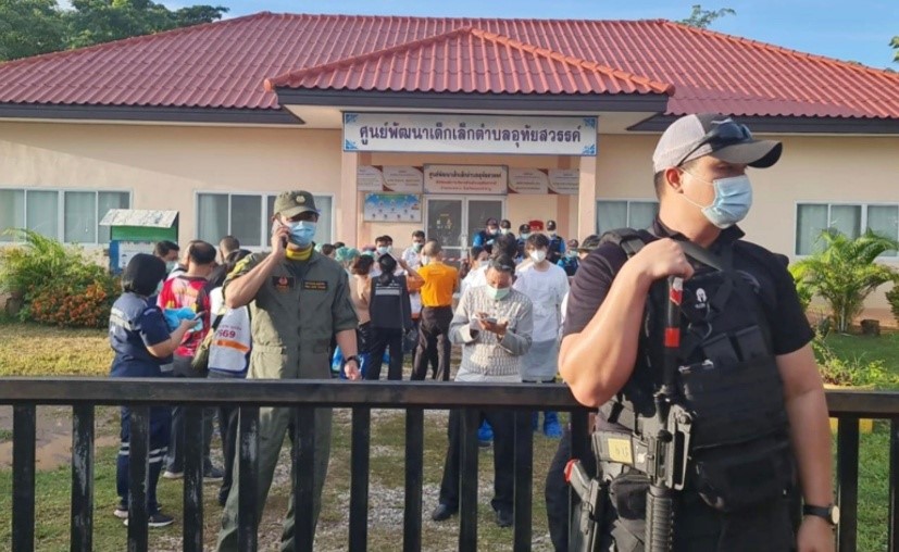 Ex-police officer kills 35 at Thai daycare centre