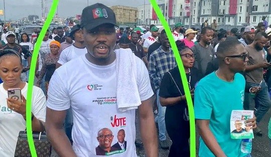My son didn’t join ‘Obidient’ rally, says Lagos Deputy Governor