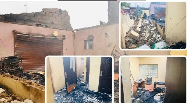 Arsonists attack Ogun, Osun INEC offices, destroy 65,699 PVCs, others