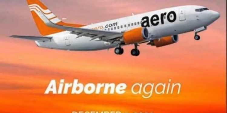 Aero Contractors resumes flight operations Dec 5
